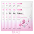 Laikou Sakura Hydrating Facial Mask Sheet Masks for Face Hydrating Shrinking Pores Moisturizing Face Masks Skin Care Cosmetics Oasis Select 10pcs