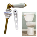 Toilet Flush Handle Replacement Gold Victorian White Toilet Cistern Lever Flush Handle Toilet Tank Flush Lever Replacement Oasis Select Default Title