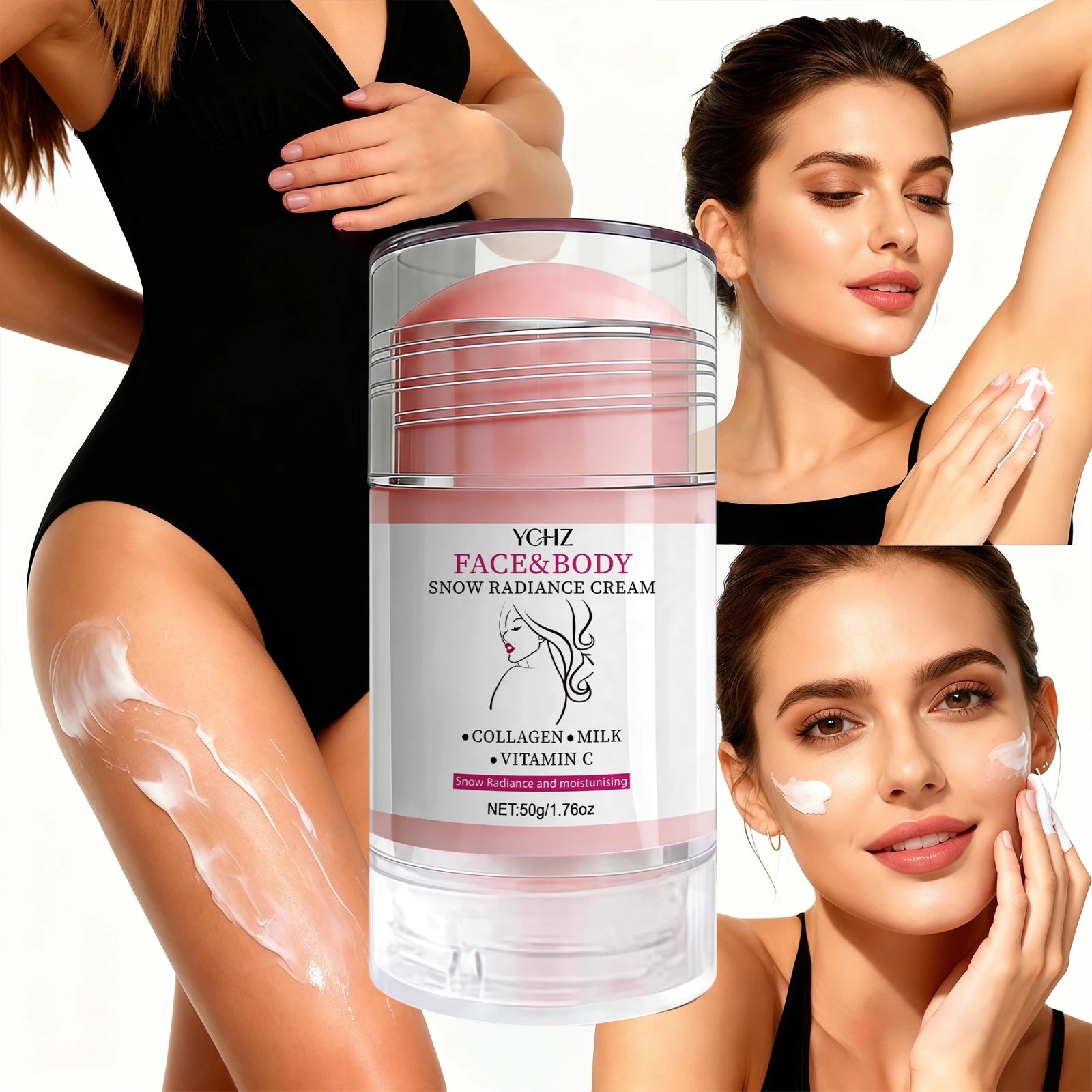 YCHZ Brightening Stick – Face, Neck & Body Cream 50g