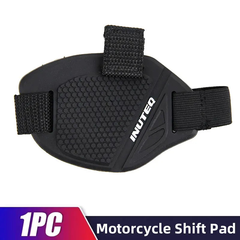 Motorcycle Gear Shift Shoe Cover – Adjustable PVC Pad