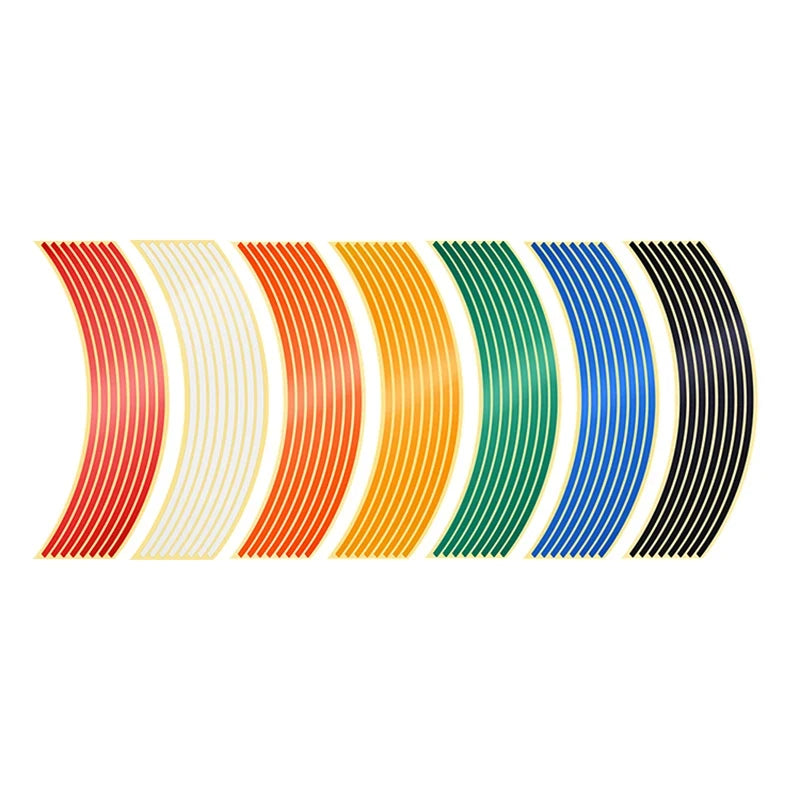 1/2/3set Wheel Sticker Reflective Rim Stripe Tape Bike Motorcycle Stickers For Honda For Kawasaki Z750 Z800 For YAMAHA MT07 MT09 Oasis Select