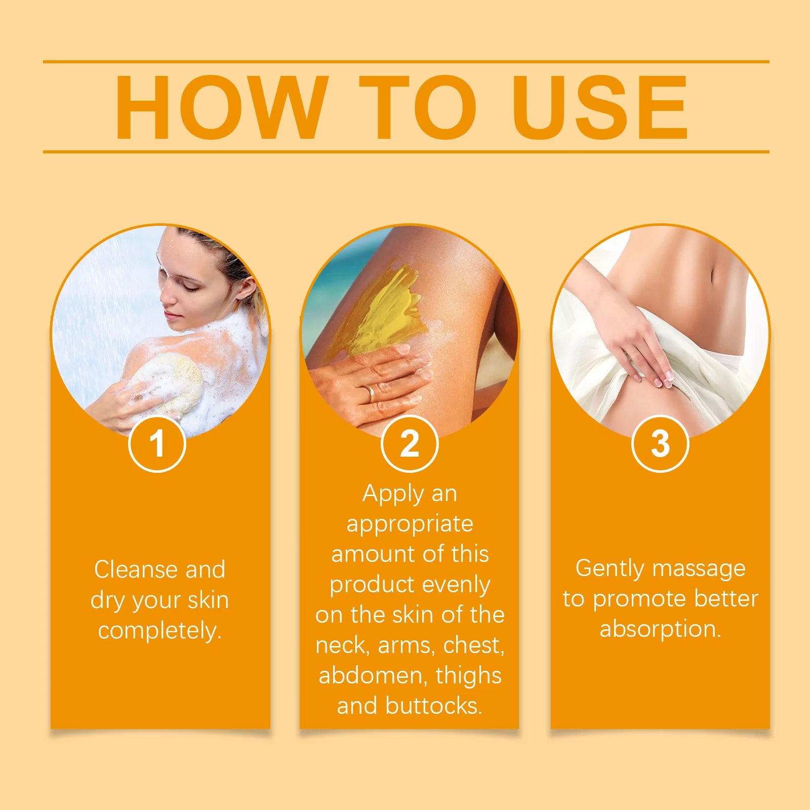 Bee Venom Body Firming Cream Keep Brighten Light Weight Improving Sagging Relax Muscle Improve Elasticity Body Cream Moisturizer Oasis Select