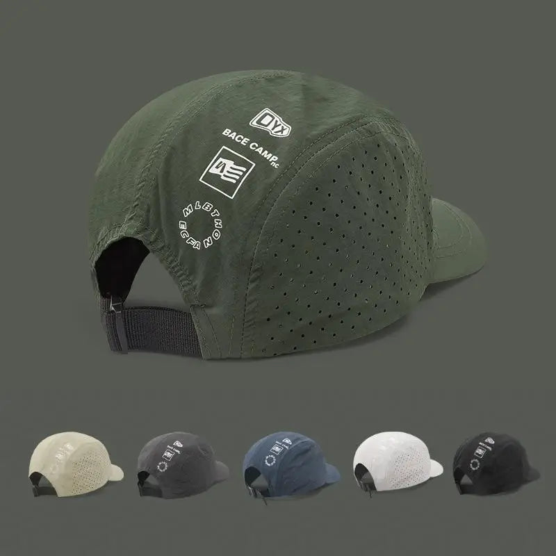 Summer Thin Breathable Mesh Baseball Caps For Men And Women Outdoor Camping Leisure Sun Protection Quick-drying Hiking Hats Oasis Select