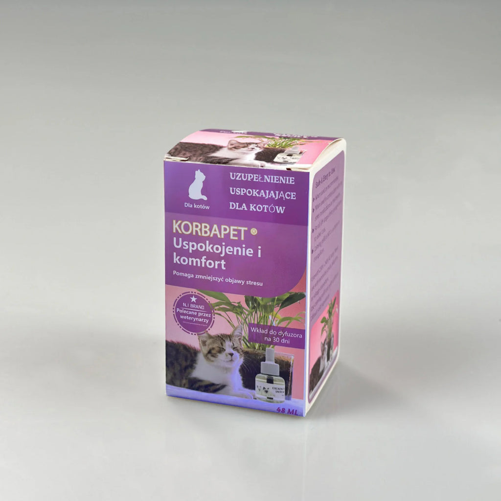 Cat Pheromone Plug-In Diffuser 48ml – Calming Stress Relief Cat Calming Diffuser Oasis Select