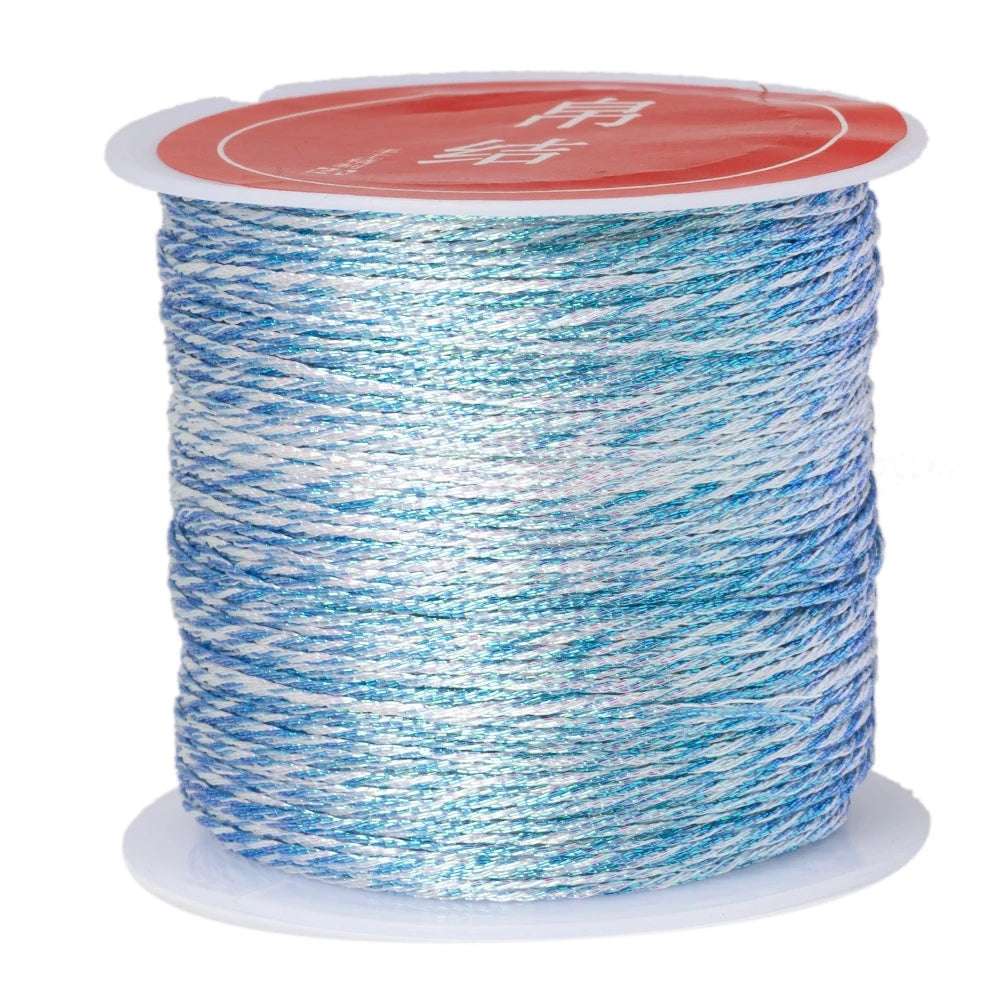 50m Nylon Cord Rope Beading DIY Handmade Necklaces Bracelets Jewelry