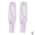 Summer Loose Sunscreen Driving Ice Silk Sleeve Female Long Length UV Protection Arm Arm Glove Sleeves Super Soft Breathable Oasis Select PURPLE