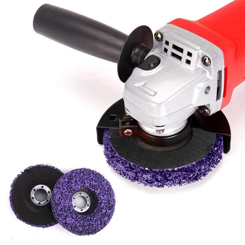 100mm Coral Poly Strip Disc – Rust & Paint Removal Abrasive Wheel Abrasive Strip Disc Oasis Select
