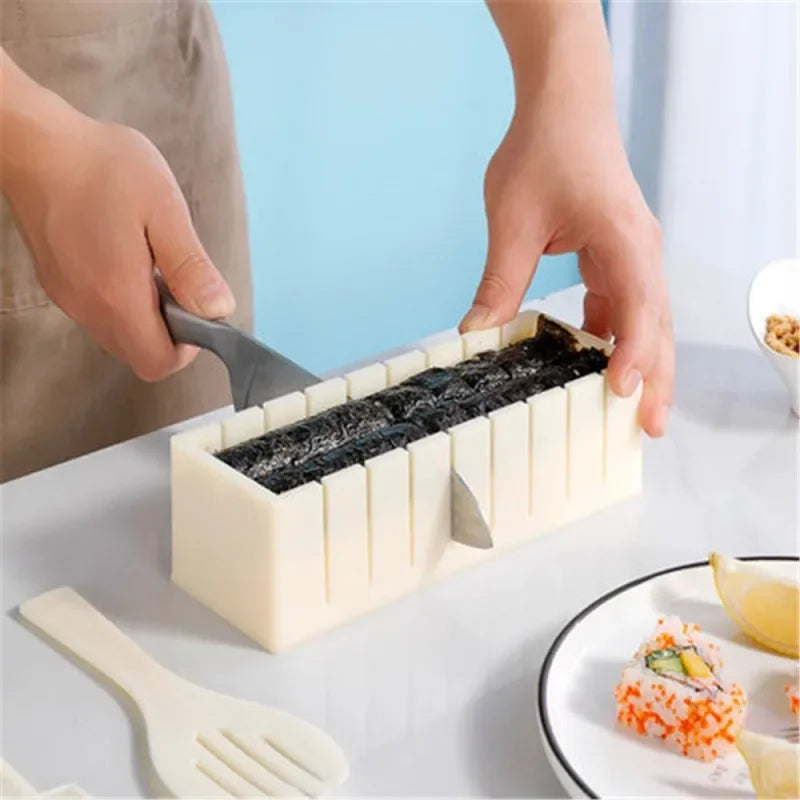 Sushi Making Kit – Rice Ball, Roll & Mold DIY Tool Set Sushi Maker Kit Oasis Select