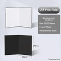 3-in-1 Foldable Photography Reflector Board Durable Paperboard Light Diffuser for Home Studio Product Shooting Oasis Select A3 No plug
