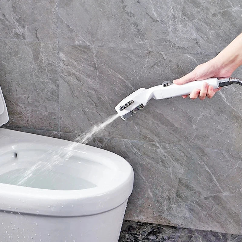 4 Modes High Pressure Shower Head With Switch On Off Button Sprayer Water Saving Adjustable Shower Nozzle Filter For Bathroom Oasis Select