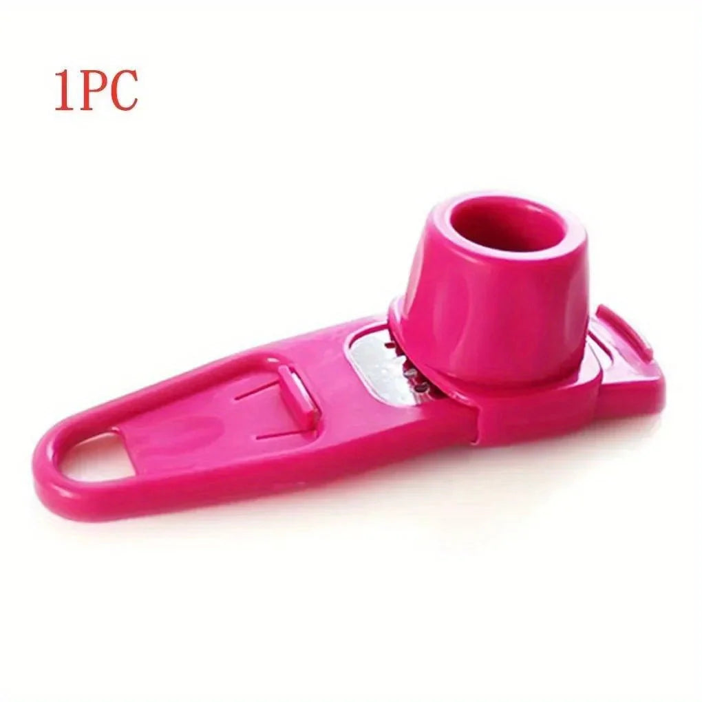 1 Pack Mini Garlic Grinder Creative Garlic Press Kitchen Garlic Mash Manual Garlic Mashing Green Kitchen Gadgets Oasis Select Pink