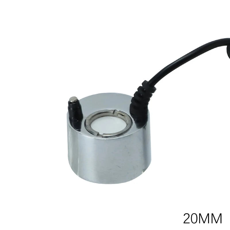 Halloween LED Water Fountain Pond Fogger Mini Mist Maker Fogger Pond Garden Nebulizer For Halloween Christmas Party Decoration Oasis Select A4 XS（old）