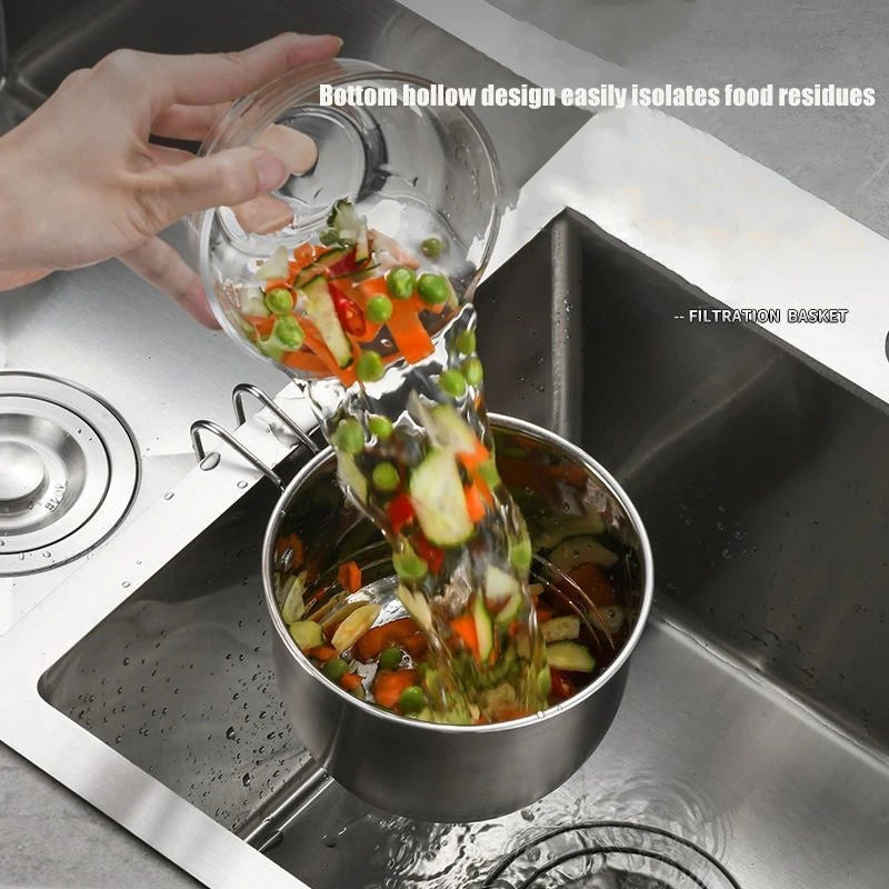 Stainless Steel Sink Strainer & Drain Basket Filter | 10cm