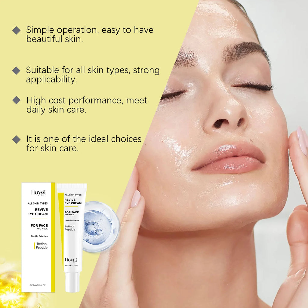 Multi-use Retinol Peptide Cream for Eye Face Neck Reduces Fine Lines Firming Lifting Restores Elasticity for Daily Skin Care Oasis Select