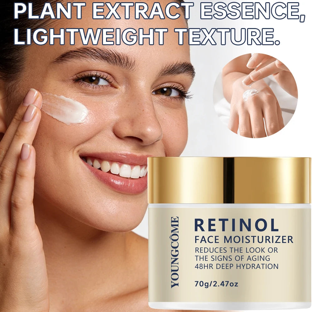 Retinol & Hyaluronic Acid Daily Face Moisturizer 1.41/2.47oz