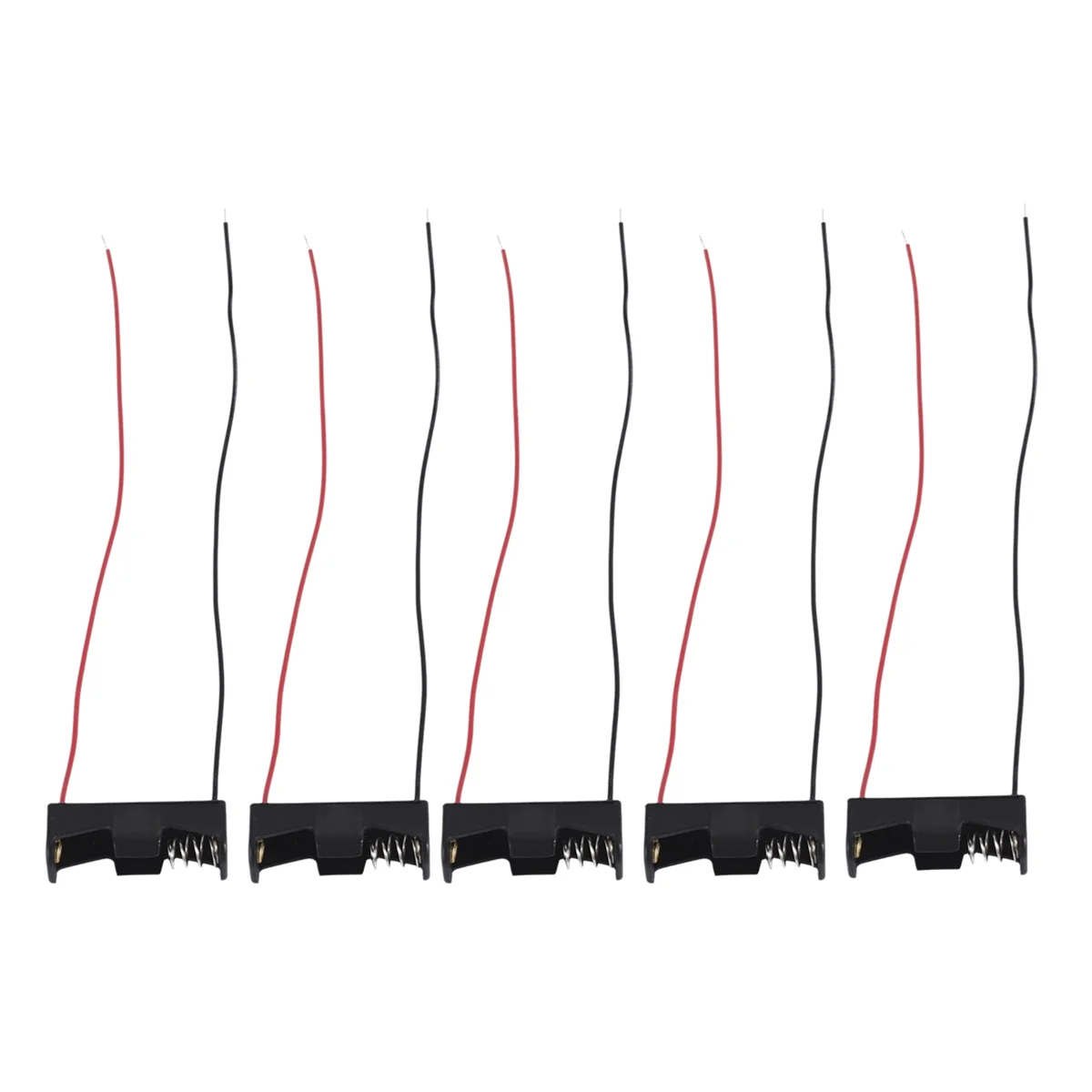 5PCS 1 23A A23 12V Battery Storage Clip Holder Box Case Cell Holder With Wire Oasis Select Default Title