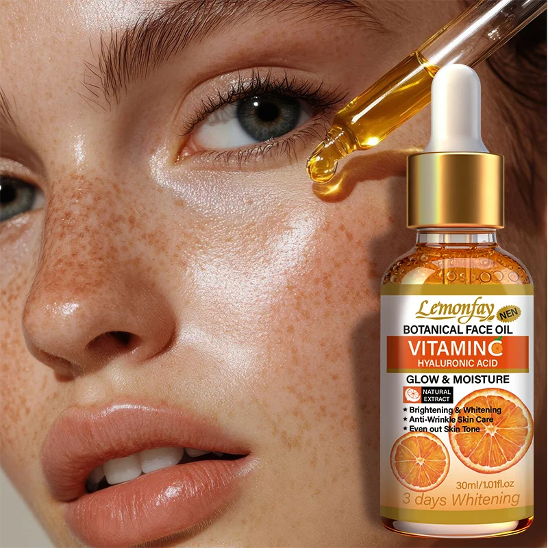 Lemonfay Vitamin C Face Oil & Hyaluronic Acid Brightening Serum