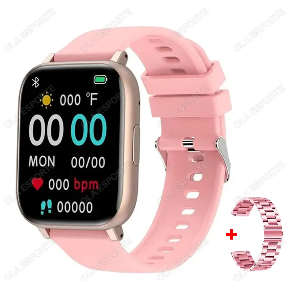 Ola Esporte 2025 Smart Watch – Bluetooth Call & Fitness Tracker