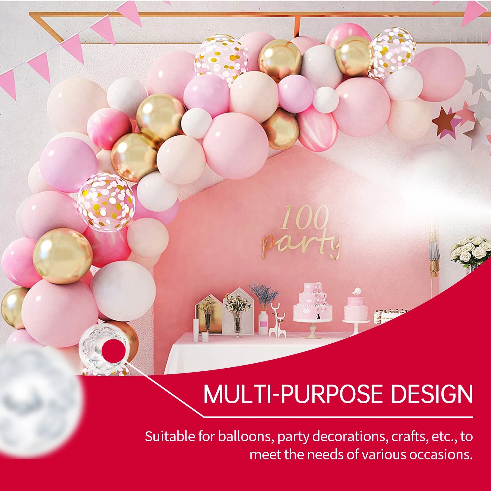 Balloon Shine Spray Lights Up Party Atmosphere Decorations Enhances Balloon Color Gloss Event Atmosphere Party Decorations Oasis Select