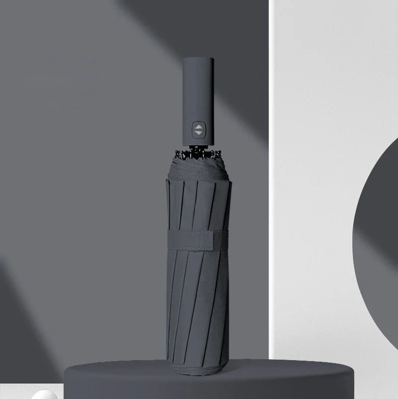 Morandi Fully Automatic Umbrella Black Glue Sunscreen Sun Umbrella Plus Sun Umbrella Wholesale Oasis Select black 24K iron