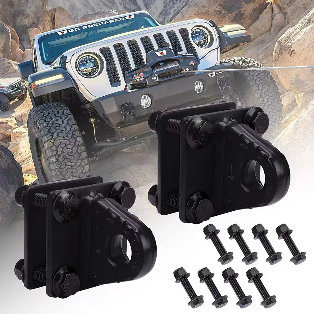 Off road vehicle trailer detachable bracket 3/4 detachable bracket bumper trailer detachable connector Oasis Select black