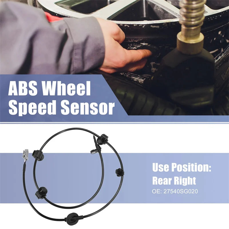 27540-SG020 Rear Right ABS Wheel Speed Sensor For Subaru Crosstrek Forester XV Crosstrek GP SJ 2013~2018 2014 Car OEM 27540SG020 Oasis Select