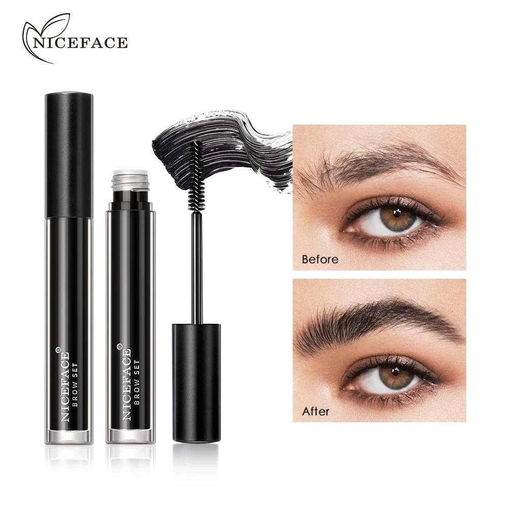QiBest Transparent Eyebrow Gel – Waterproof 3D Brow Soap