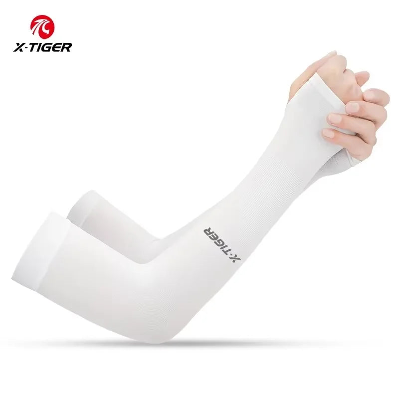 X-TIGER UV Cooling Arm Sleeves – Unisex Cycling & Sport