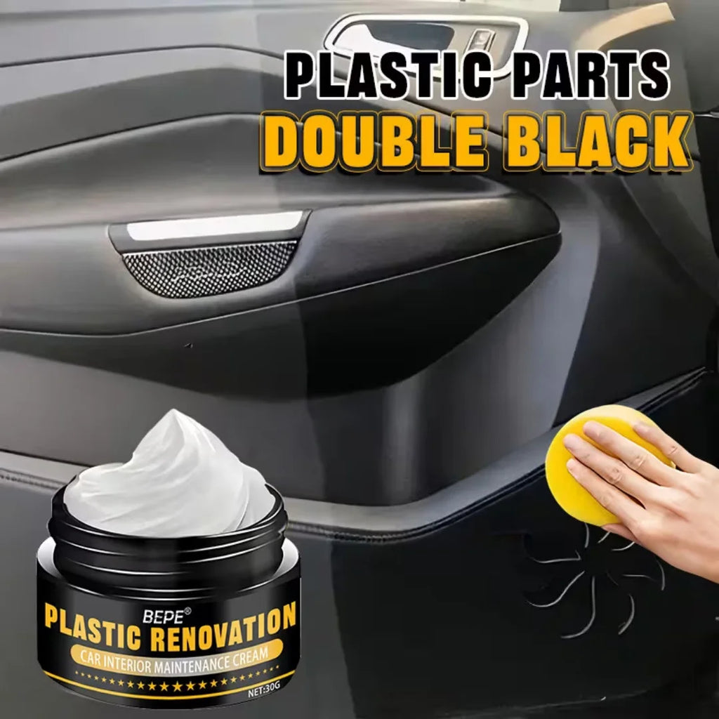 Plastic & Leather Renovation Cream – Car Interior Restorer Interior Restoration Cream Oasis Select