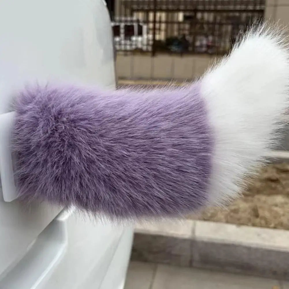 Remote Control Wagging Furry Car Tail – Plush Vehicle Accessory