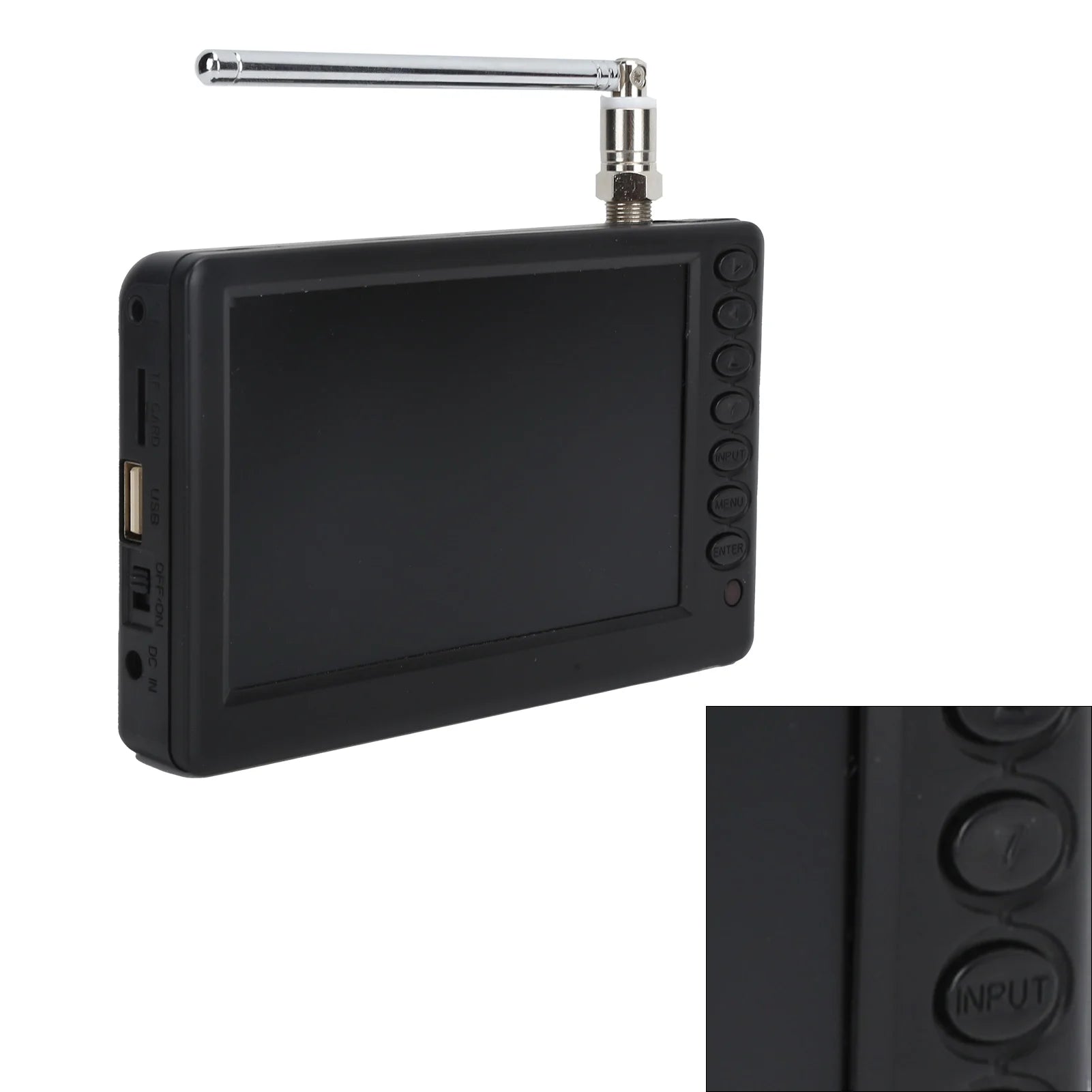 Digital Television Televisions Video Products LEADSTAR 5 Inch Digital Television Portable Digital TV for Car Camping Kitchen Oasis Select