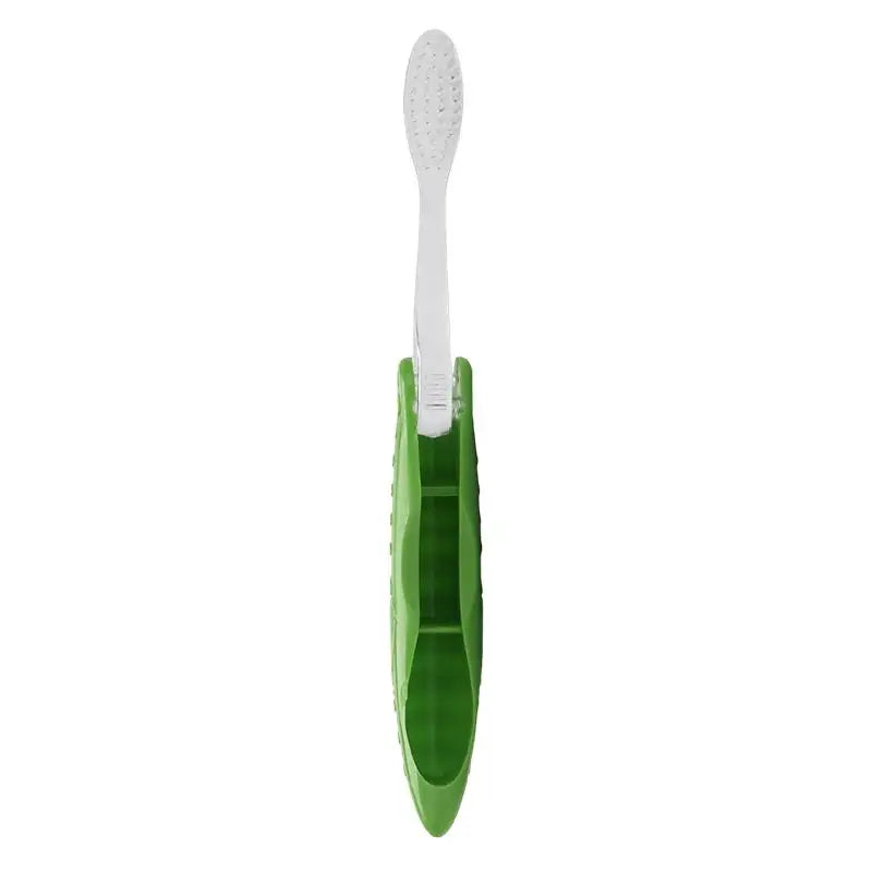 1pcs Folding Toothbrush Travel Shrimp Shell Toothbrush Soft Nylon Bristle Tourism Portable Toothbrush Oasis Select A4