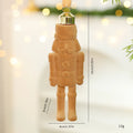 Flocked Nutcracker Soldier Christmas Tree Ornament | Holiday