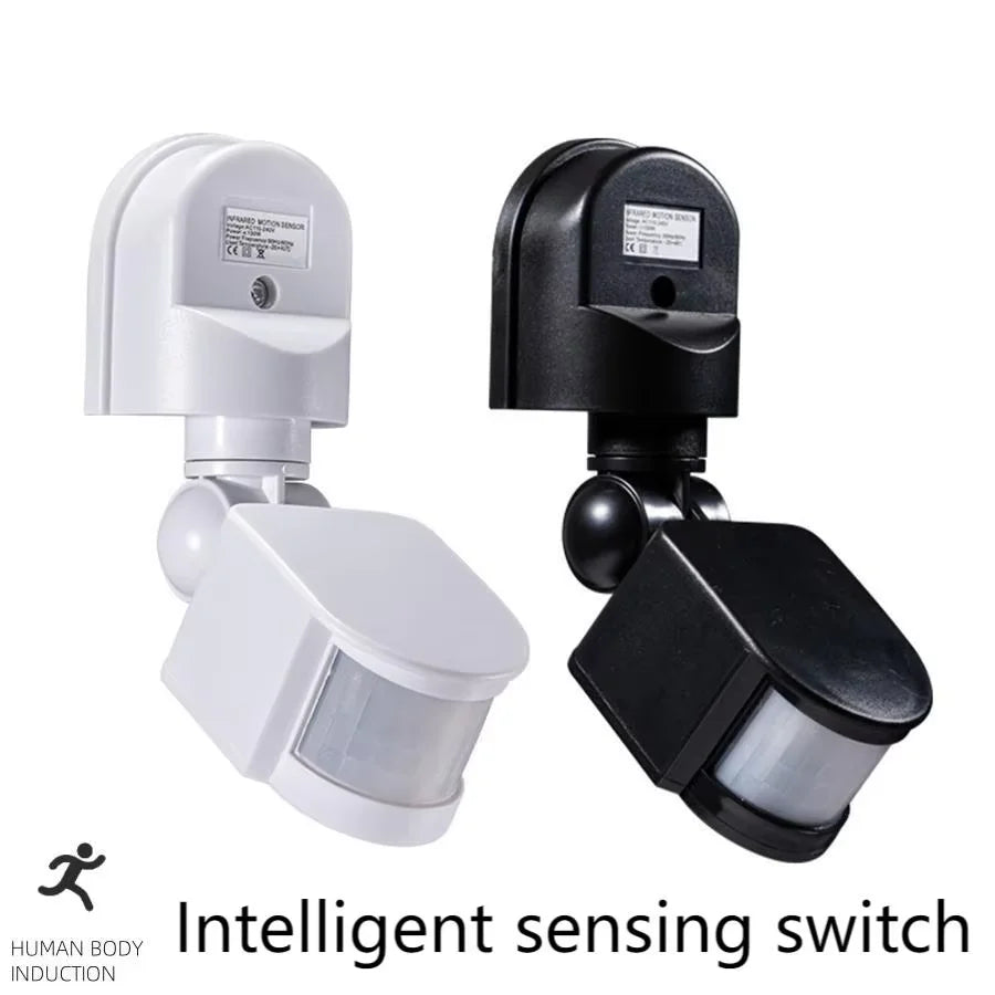 110-240V PIR Motion Sensor 12V Automatic Infrared Light Sensor Movement Detector Outdoor LED Light Switch Human Presence Sensor Oasis Select