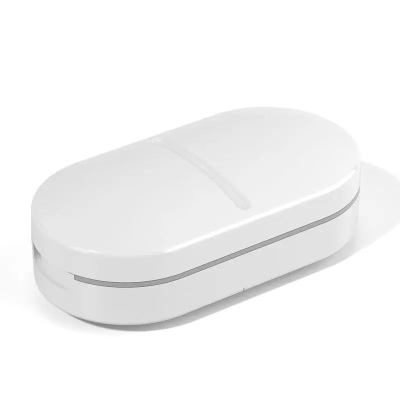 Portable Multiple Pill Cutter with Storage Box Pill Crusher Adjustable Pill Splitter Stainless Steel Cutting Blade Oasis Select