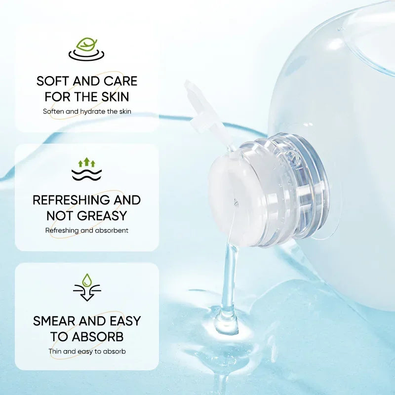 500ml Aloe Vera Hydrating Facial Toner Soothing Extract Water for Dry Sensitive Skin Moisturizing Spray with Spray Bottle Oasis Select