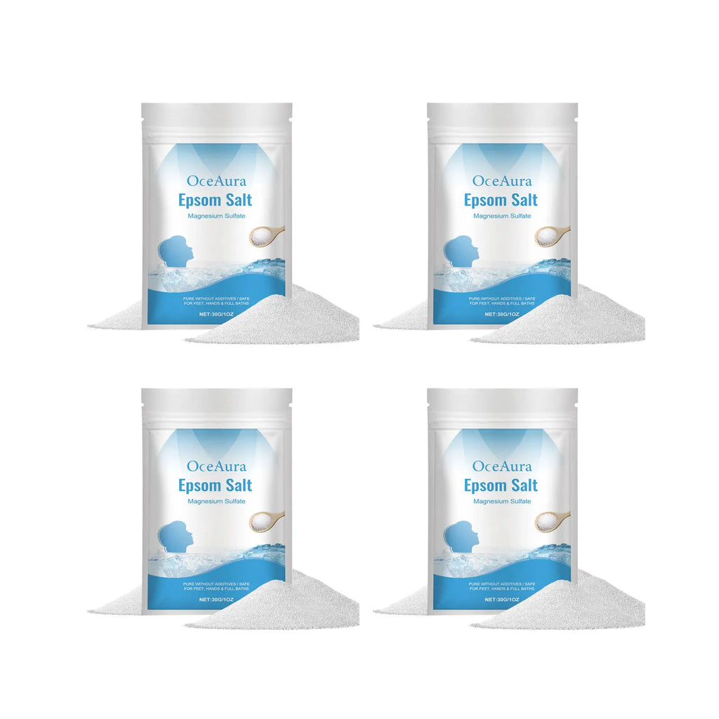 OceAura Natural Sea Salt Bath Scrub – Exfoliate & Moisturize Skin
