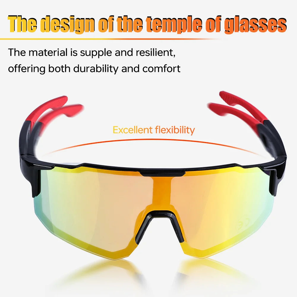 PHMAX Polarized Cycling Glasses Ultralight MTB Road Bike Glasses Sun Protection Men Polarized Bicycle Sunglasses Goggles Oasis Select