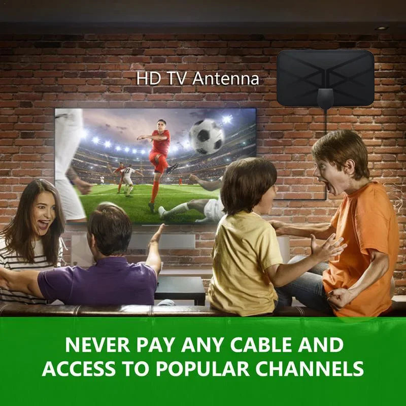 Best-selling digital TV antenna for indoor use in Europe and America, terrestrial wave antenna, mini HDTV antenna, DV-B T2 anten Oasis Select