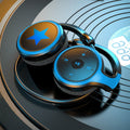 TWS Sport Headphone Wireless Bluetooth 8D Surround Heavy Bass Hifi Music Bluetooth Earphones With Mic Support FM/TF Card Oasis Select Blue
