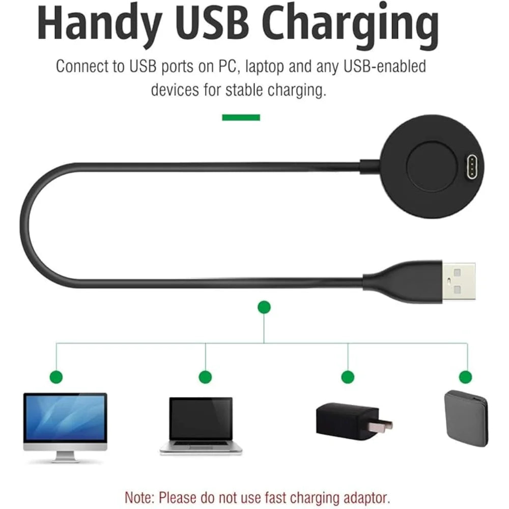 Garmin Smartwatch USB Charger – Forerunner, Fenix & Vivoactive Smartwatch Charger Oasis Select