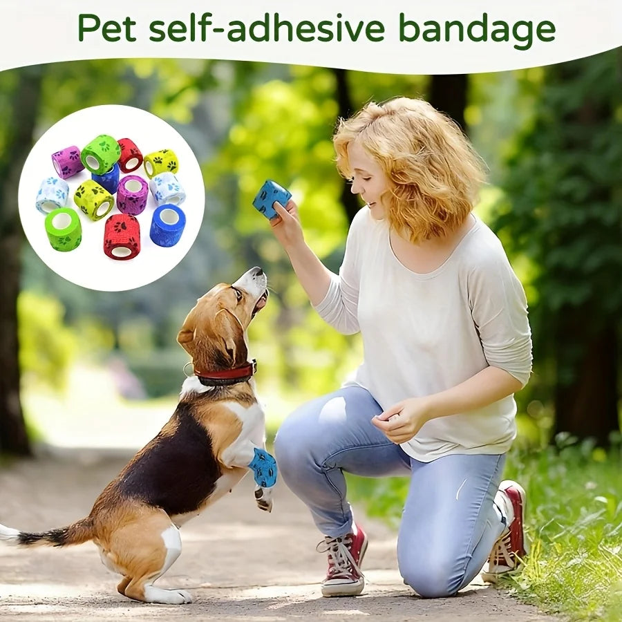 20 pieces of pet elastic bandages, highly suitable for fixing the ankle joints of pets such as cats and dogs. Oasis Select Default Title
