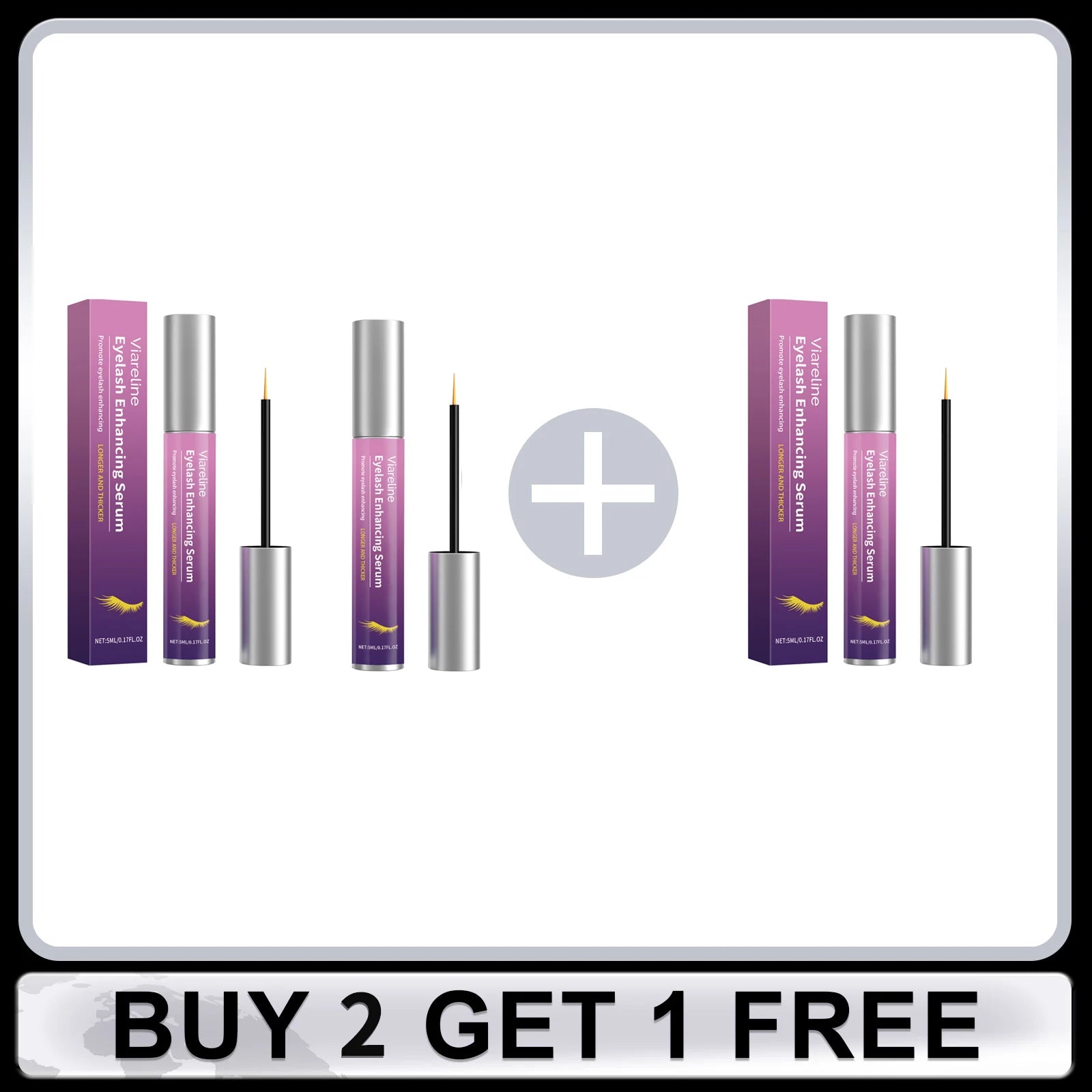 Eyelash Growth Serum Lengthening Lash Powerful Makeup Thicker Lashes Natural Curling Lash Lifting Repair Eyelash Enhance Essence Oasis Select Buy 2 Get 1 Free