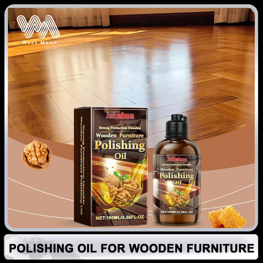 Polishing Oil for Wooden Furniture Waterproof Restore Woody Luster Prevent Drying Cracking Long Lasting Moisturizing Wooden Care Oasis Select