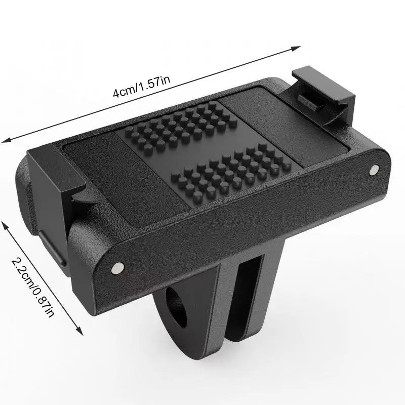 Magnetic Two Claw Adapter 1/4 Thread For Action 5Pro 4 3 Universal Port Osmo Action 6 NANO Camera Magnet Accessories Oasis Select