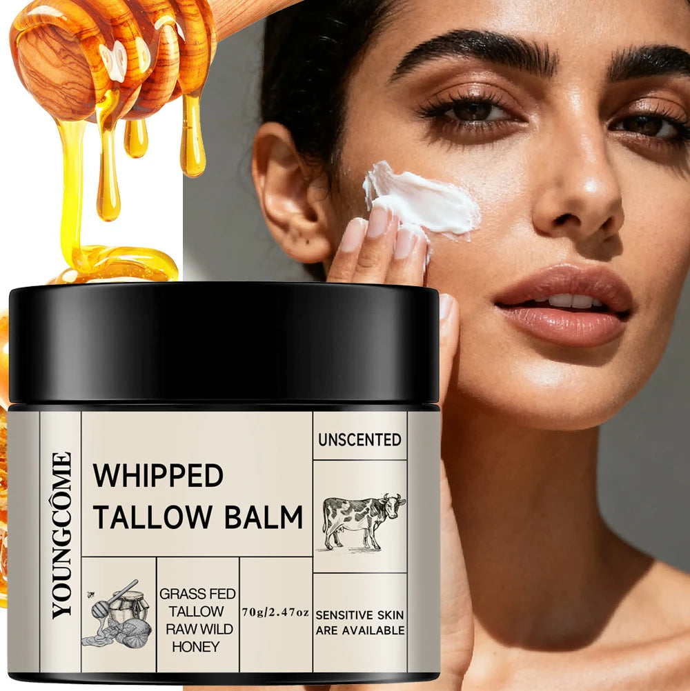 YOUNGCOME Beef Tallow Cream – Natural Moisturizing Face Balm