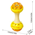 New Baby Rattles 0 12 Months Ringing Toy, Available in Multiple Colors, Bright and Eye-catching, Loved By Babies, Christmas Gift Oasis Select YELLOW C