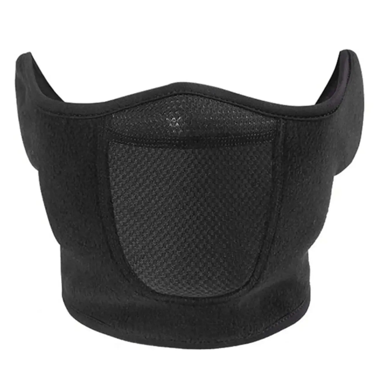 Outdoor face mask cycling antifreeze head cover winter skiing face protection warm ear mask fleece windproof face mask Oasis Select black