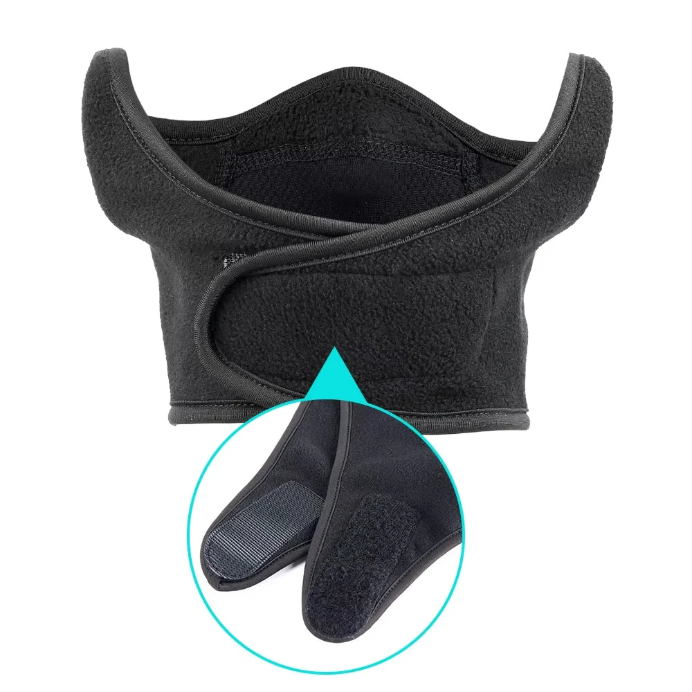 Outdoor face mask cycling antifreeze head cover winter skiing face protection warm ear mask fleece windproof face mask Oasis Select