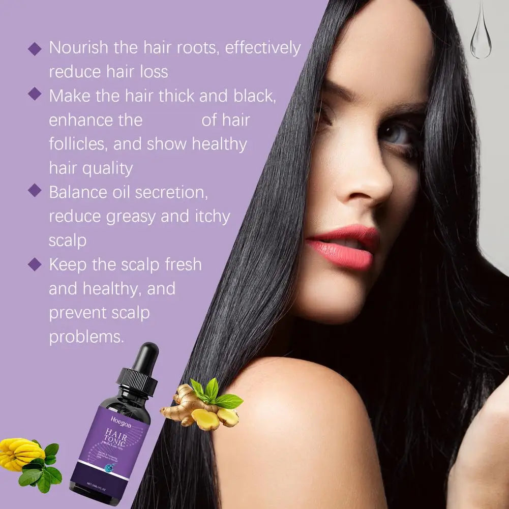 Daily Hair & Scalp Nourishing Serum – Plant Oil 30ml Hair Growth Serum Oasis Select